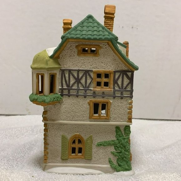 Dept 56 E. Staubr Backer Bakery, Alpine Village Lighted Christmas Building 1986 - Picture 9 of 12